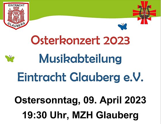 Osterkontert 2023 - Eintracht Glauberg