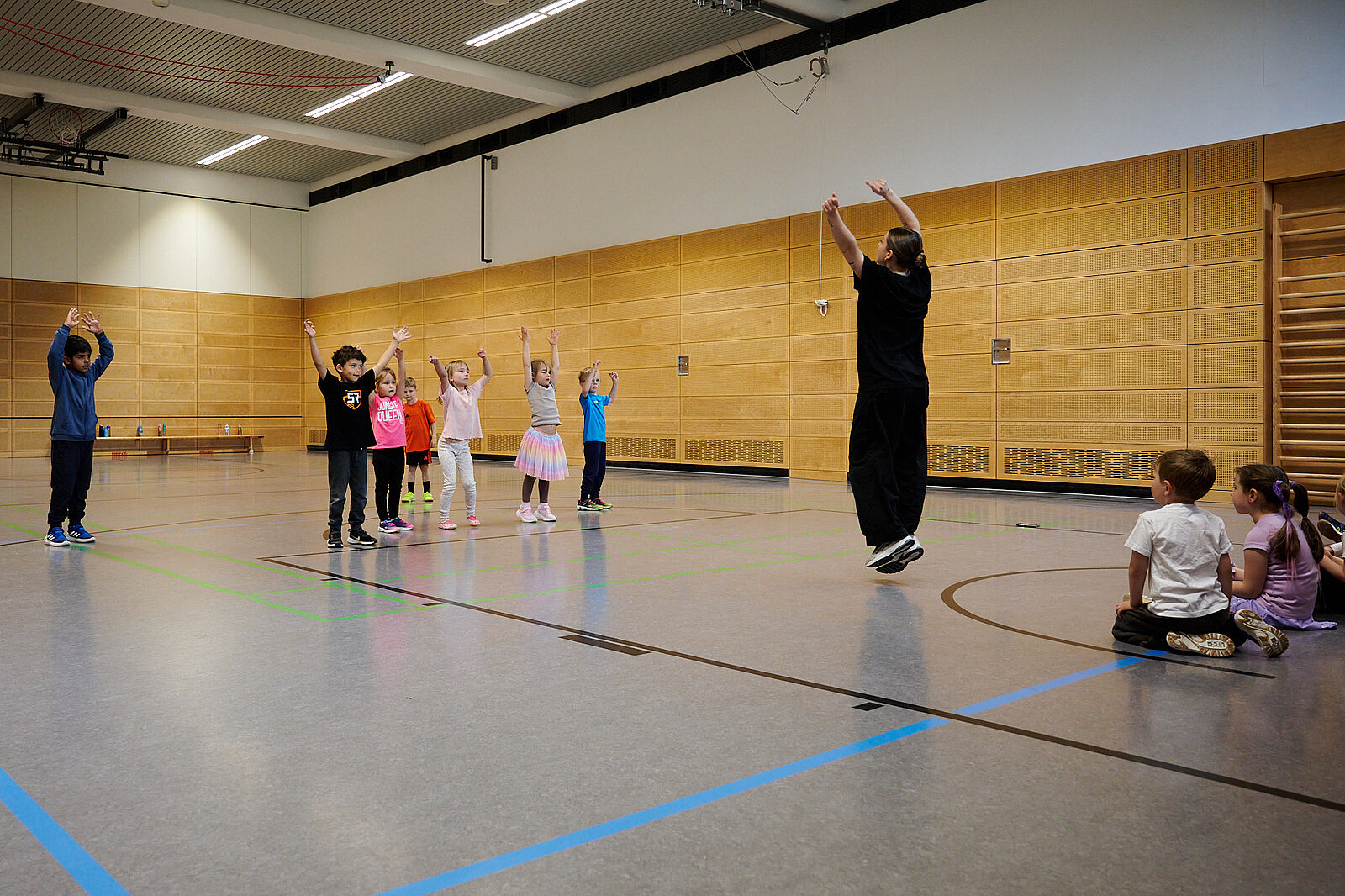 Tanztag Eintracht Glauberg - Kids springen